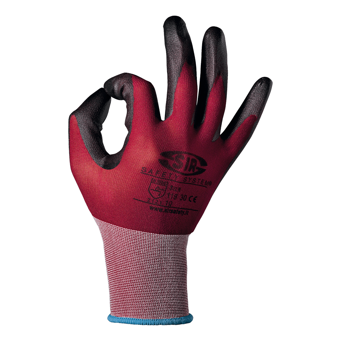 Pyramex GL614 - Nitrile Smooth Dipped Gloves XL
